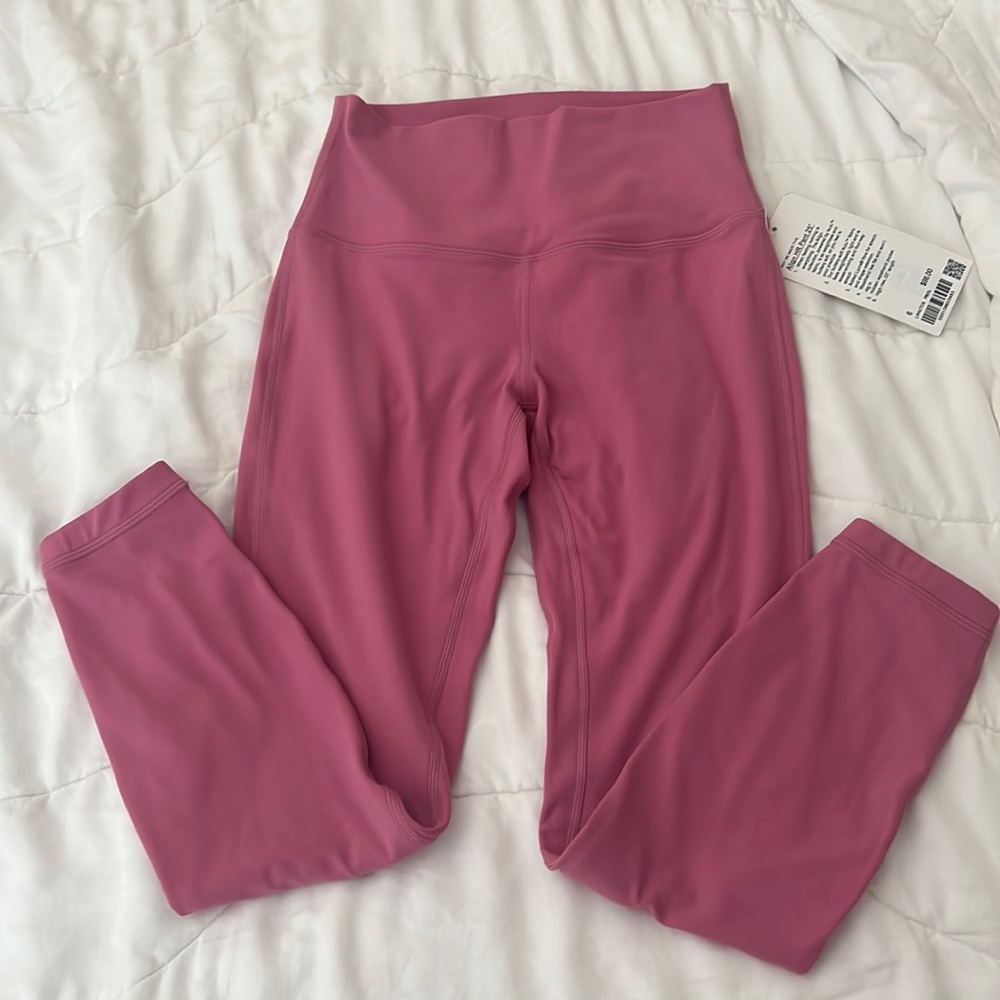 Lululemon Align HR 25” Legging in Pink Blossom